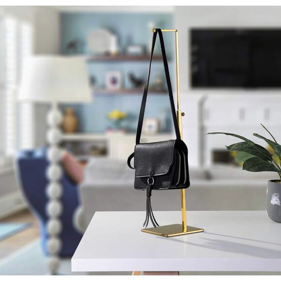 2 Purse Display Stands Metal Handbag Display Stand Hanging Hook Bag - Picture 2 of 5